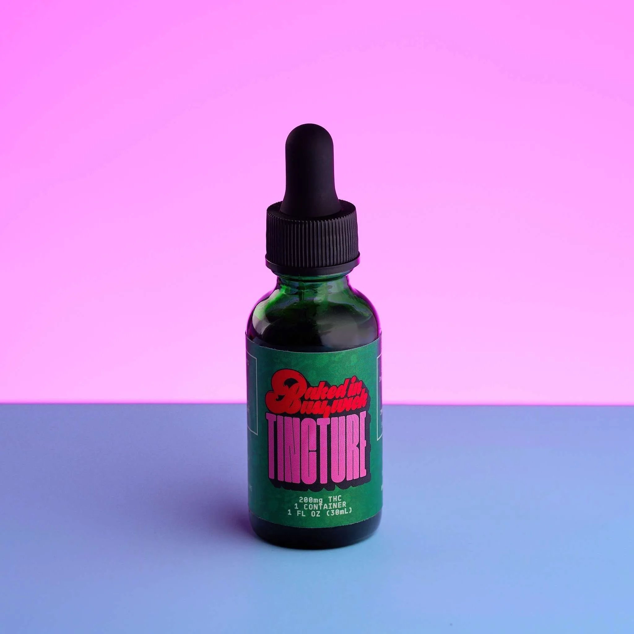 Baked In Bushwick - 200mg THC Cannabis Tincture 1oz - Bushwick Weed Delivery