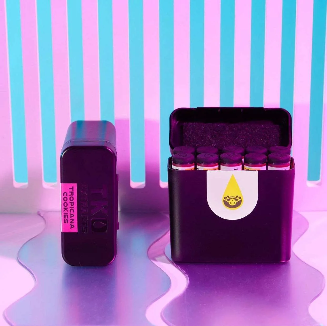 TKO 1g vape cartridge with 510 thread, high-potency cannabis oil by Baked In Bushwick
