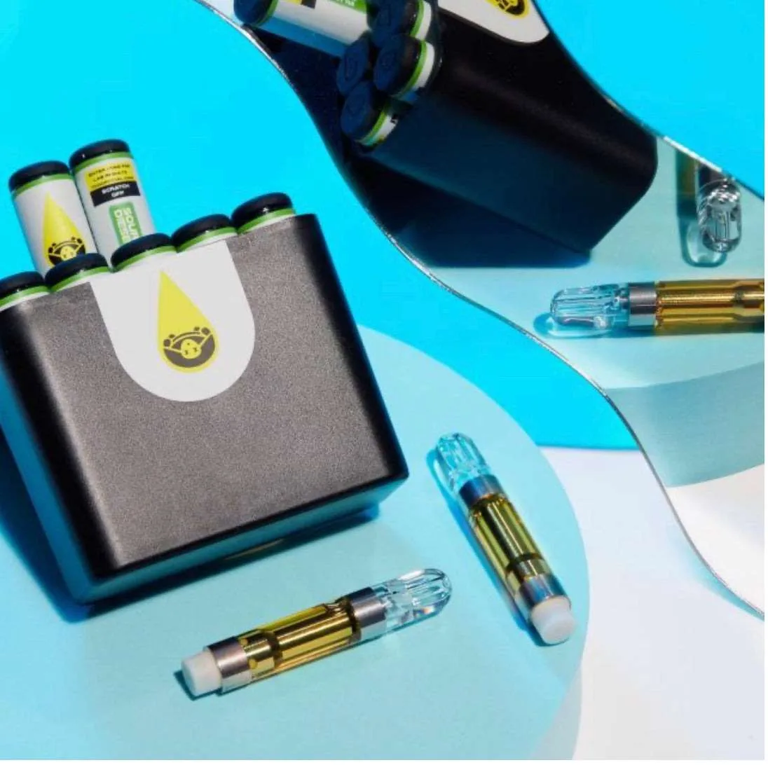 TKO 1g vape cartridge with 510 thread, high-potency cannabis oil by Baked In Bushwick