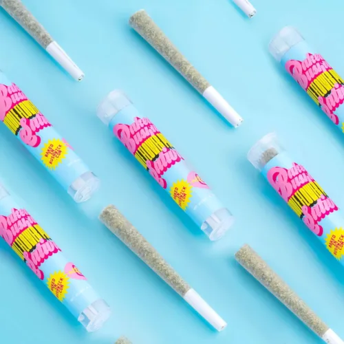 Baked In Bushwick Sativa Pre Rolls – energizing, hand-rolled joints made with uplifting sativa flower for daytime creativity and focus.