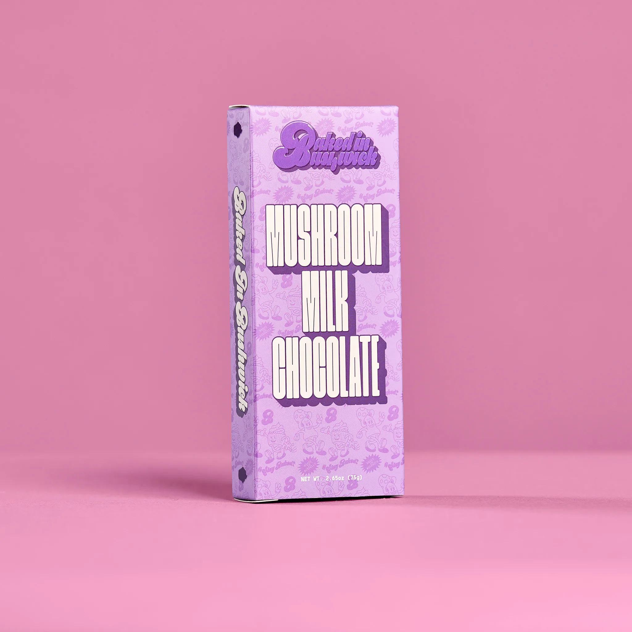 milk mushroom chocolate bar psilocybin packaging