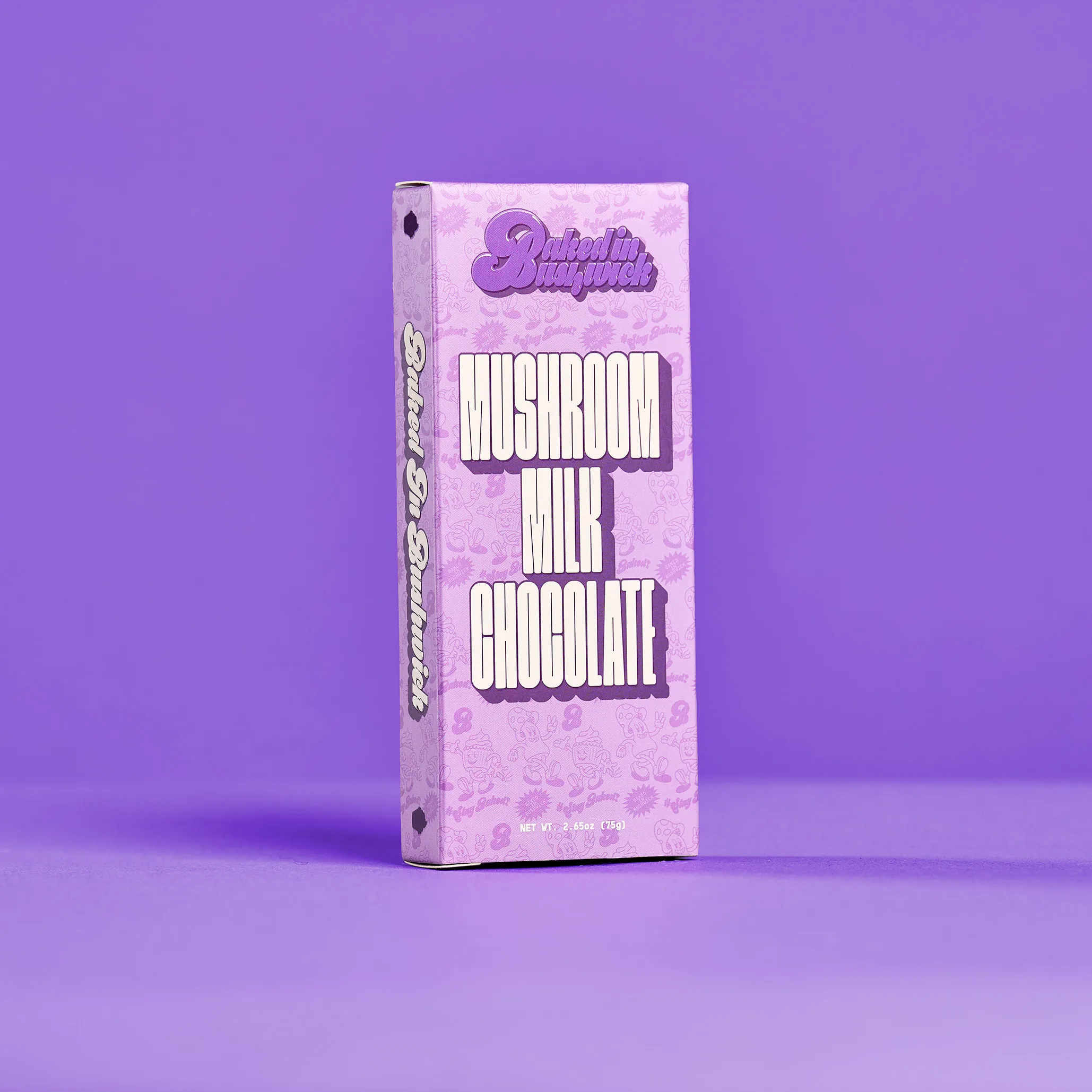 milk mushroom chocolate bar psilocybin packaging