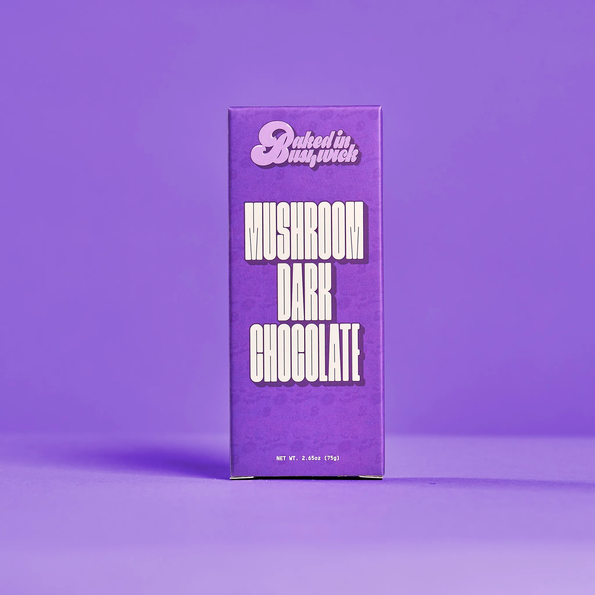 dark mushroom chocolate bar psilocybin packaging