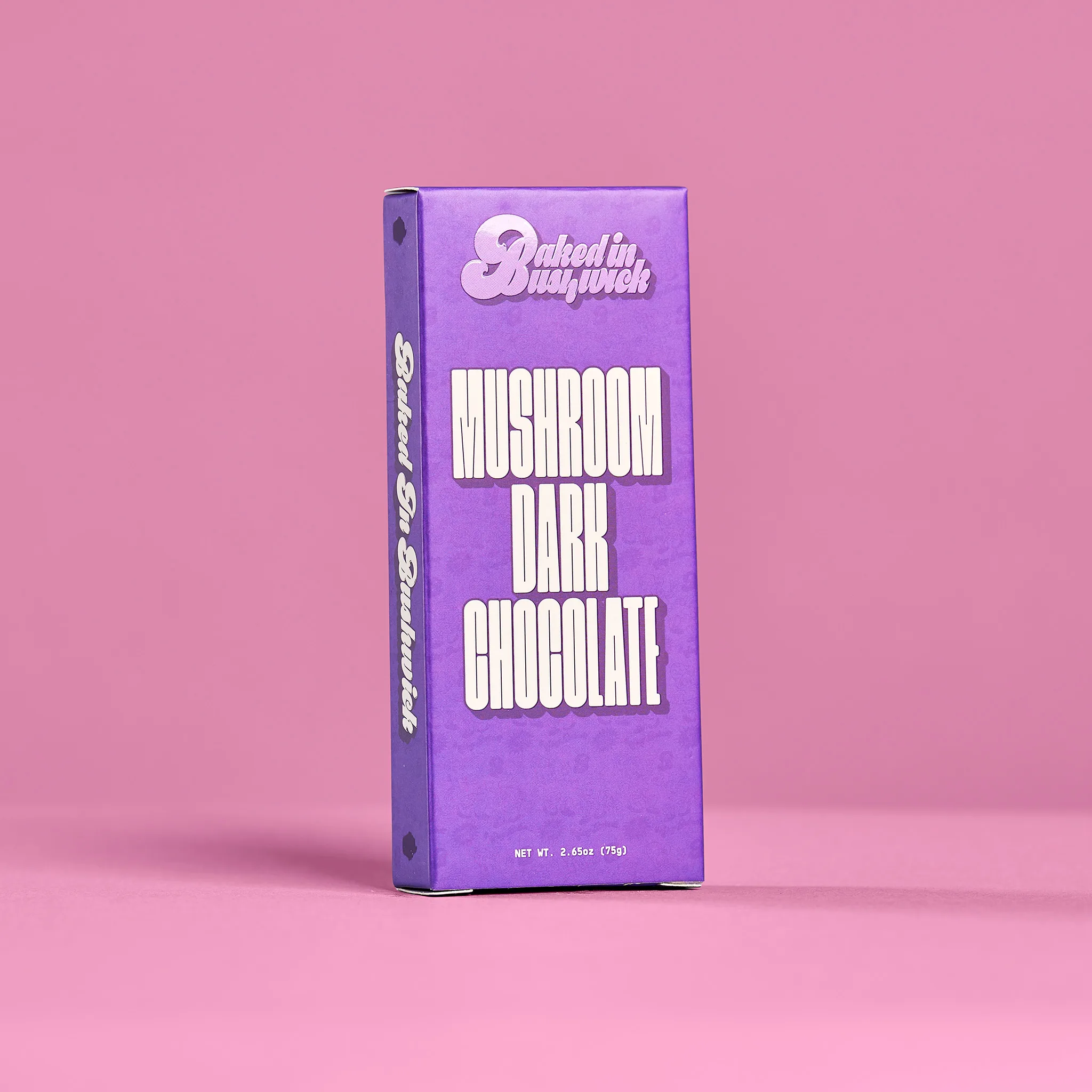 dark mushroom chocolate bar psilocybin packaging