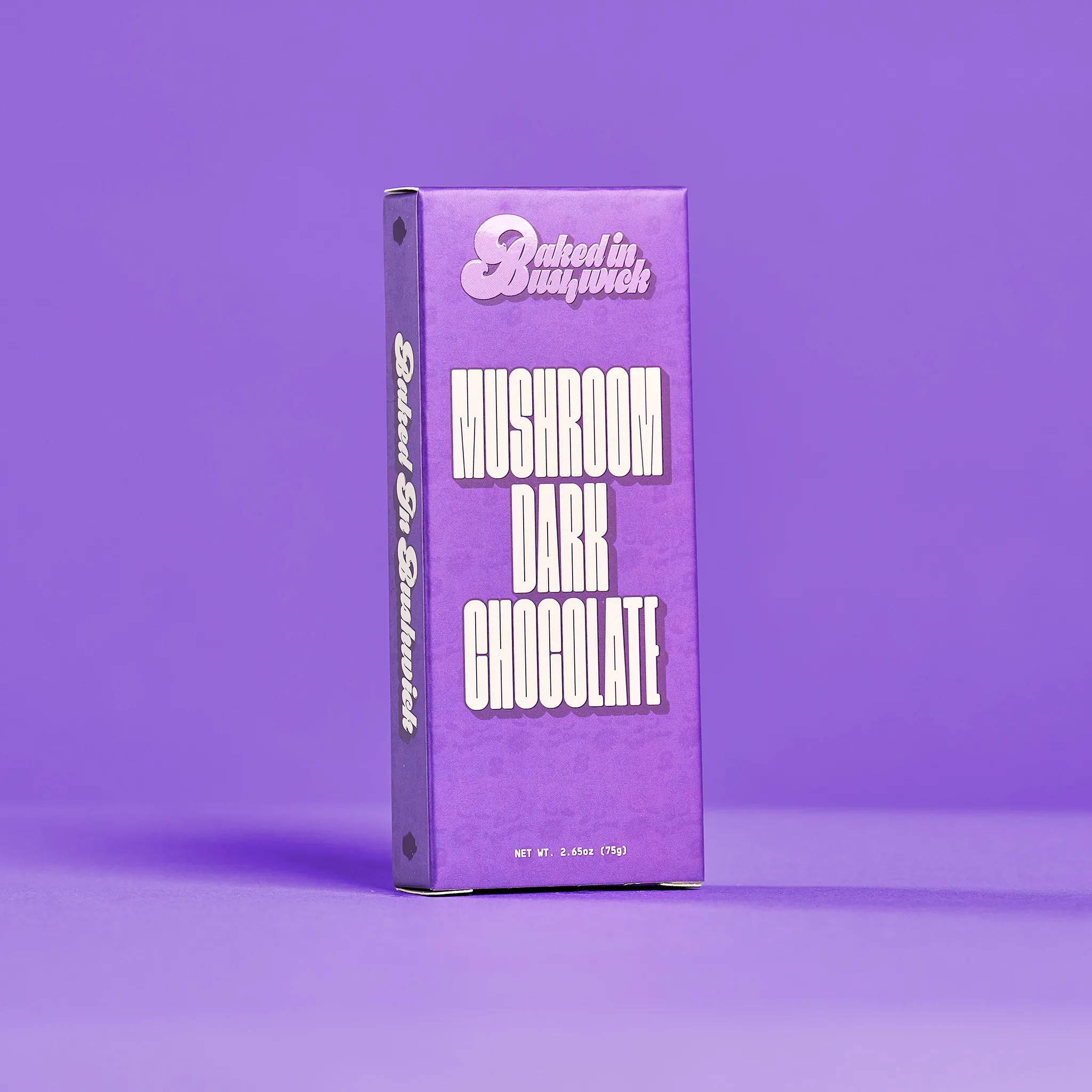 dark mushroom chocolate bar psilocybin packaging