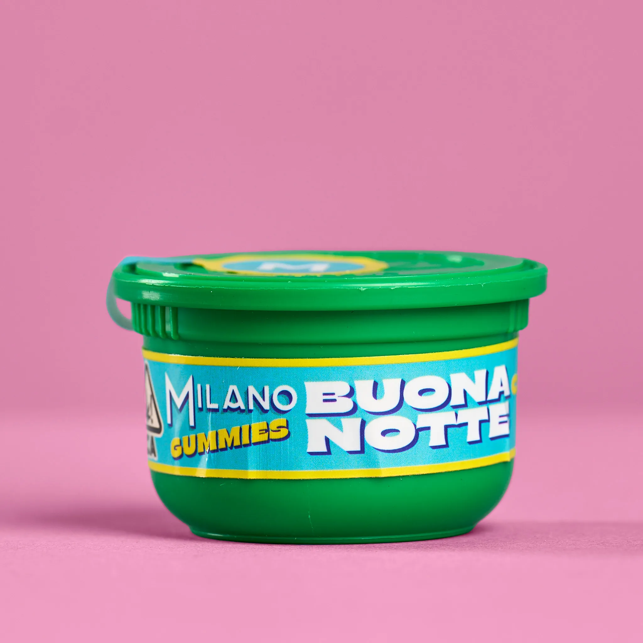 Mamma Mia Buona Notte Chamomile Bitter Gummies – 10mg THC and 5mg CBN per gummy in a box of 10 gummies