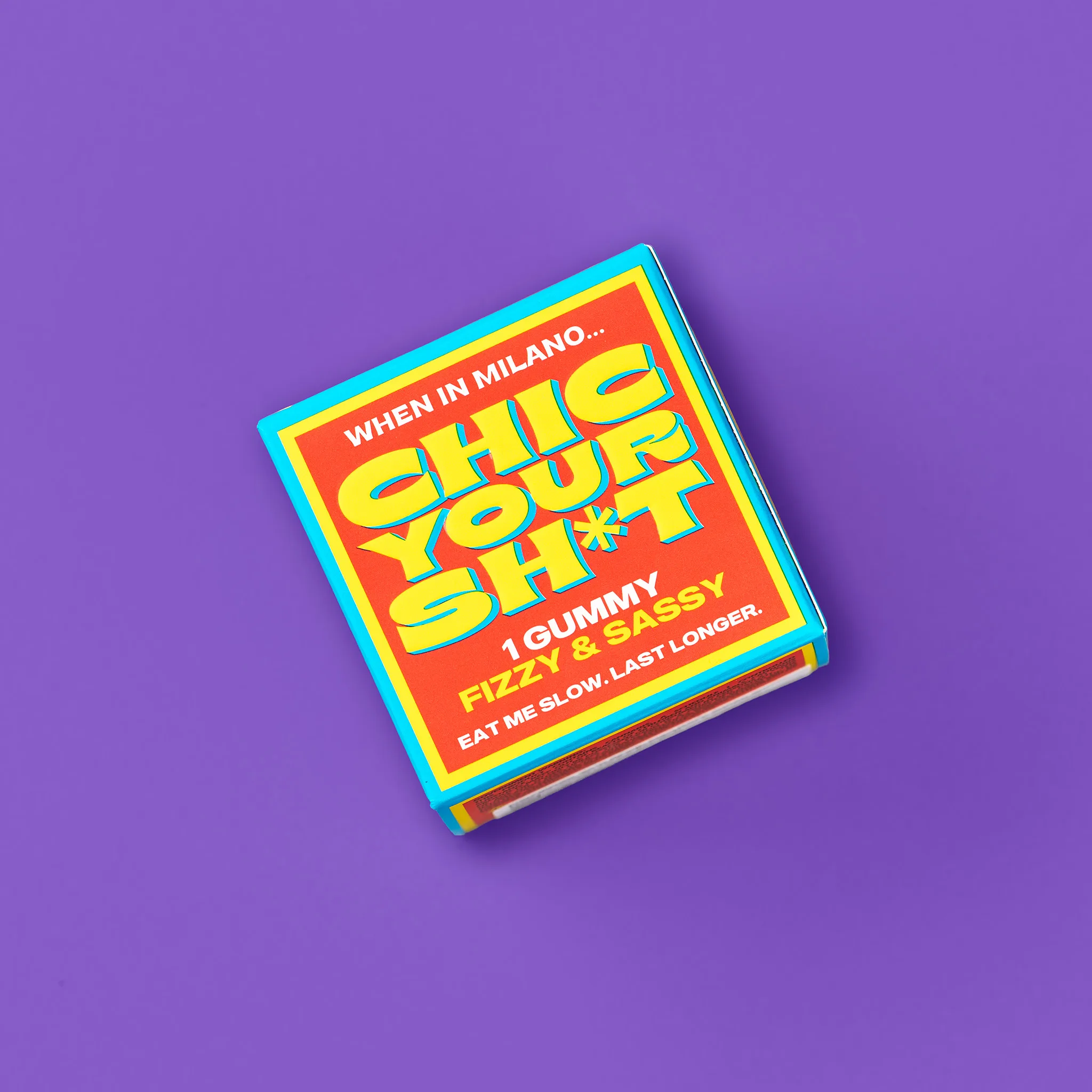 Mamma Mia Milano Orange Spritz Gummies – 10mg THC per gummy in a box of 10 gummies