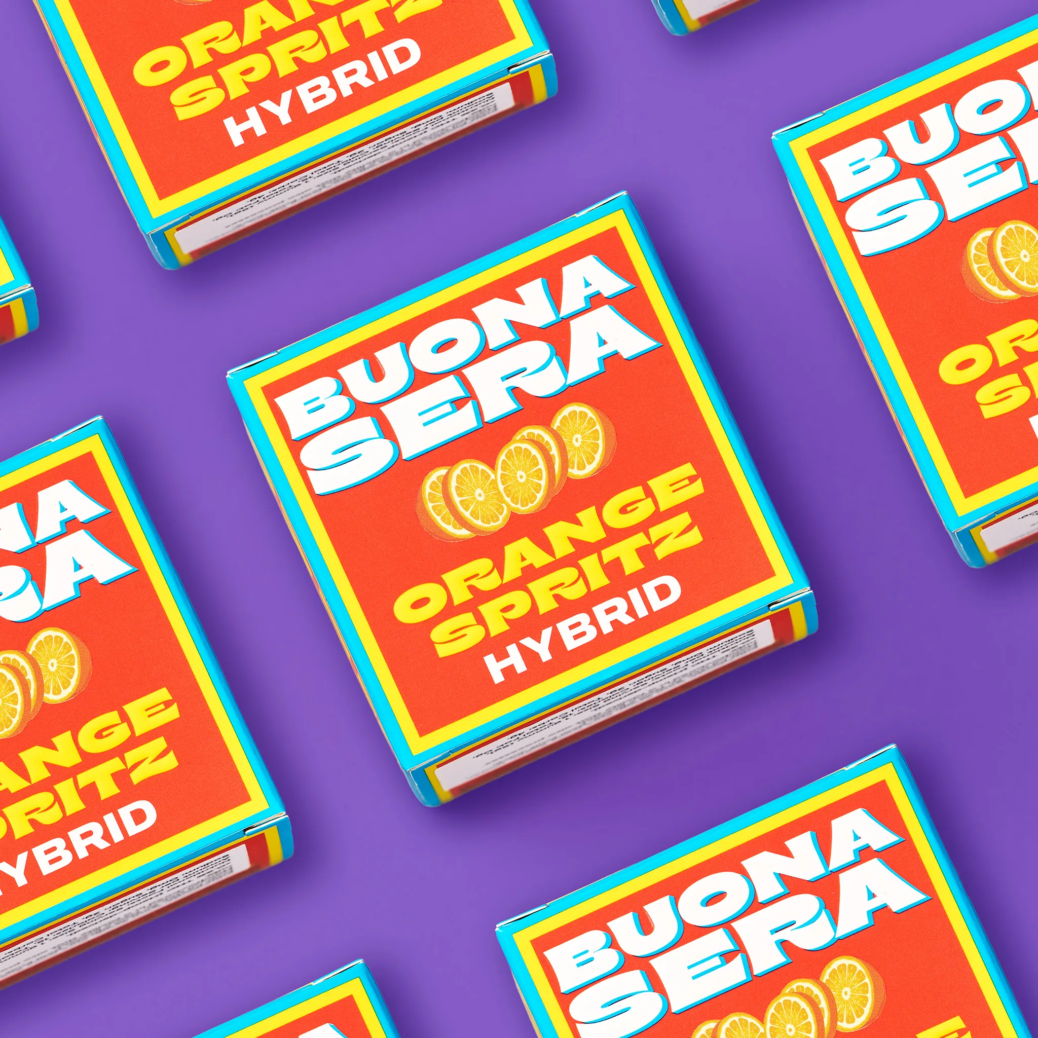 Mamma Mia Milano Orange Spritz Gummies – 10mg THC per gummy in a box of 10 gummies