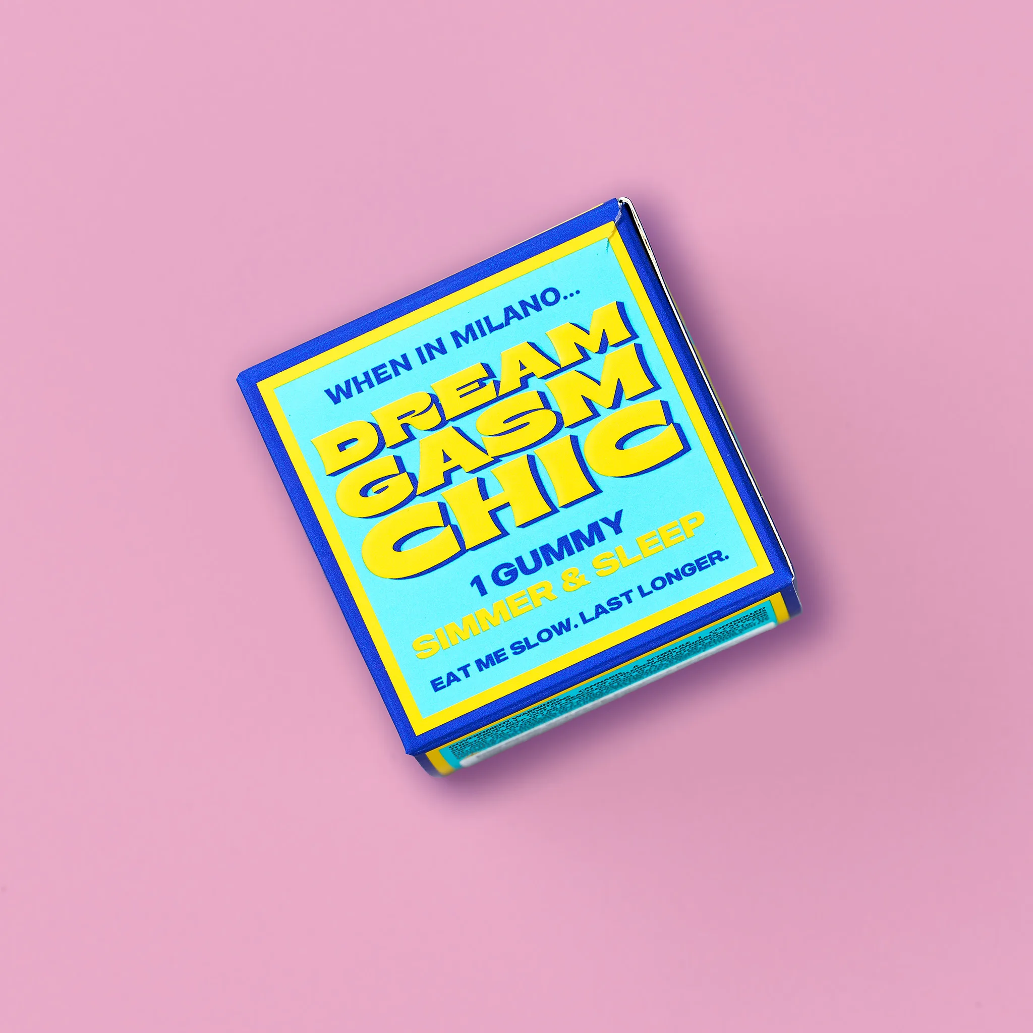 Mamma Mia Buona Notte Chamomile Bitter Gummies – 10mg THC and 5mg CBN per gummy in a box of 10 gummies