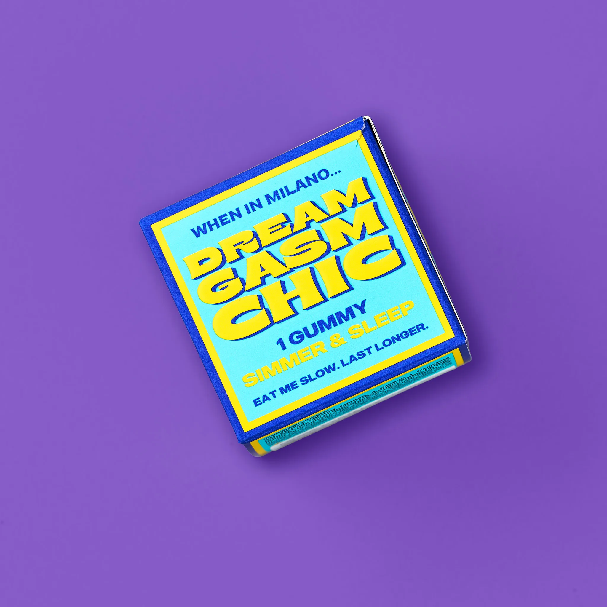 Mamma Mia Buona Notte Chamomile Bitter Gummies – 10mg THC and 5mg CBN per gummy in a box of 10 gummies