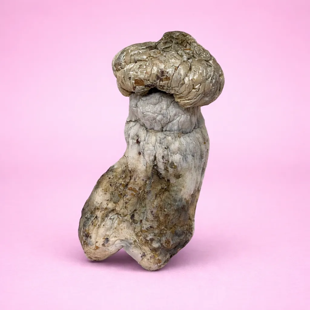 Dried Jedi Mind Fuck psilocybin mushrooms with twisted stems and bruised blue caps