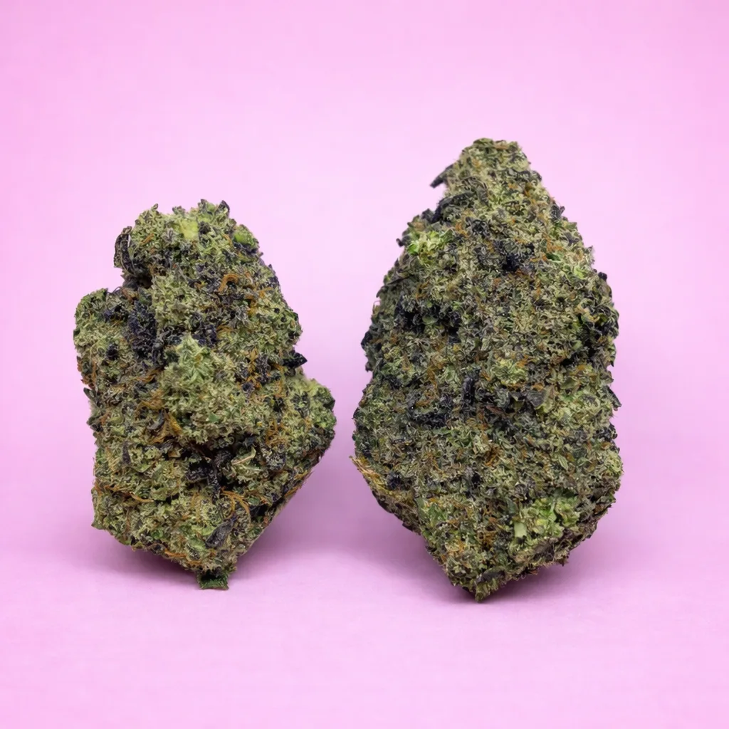 blueberry blast cannabis strain buds with sweet berry aroma