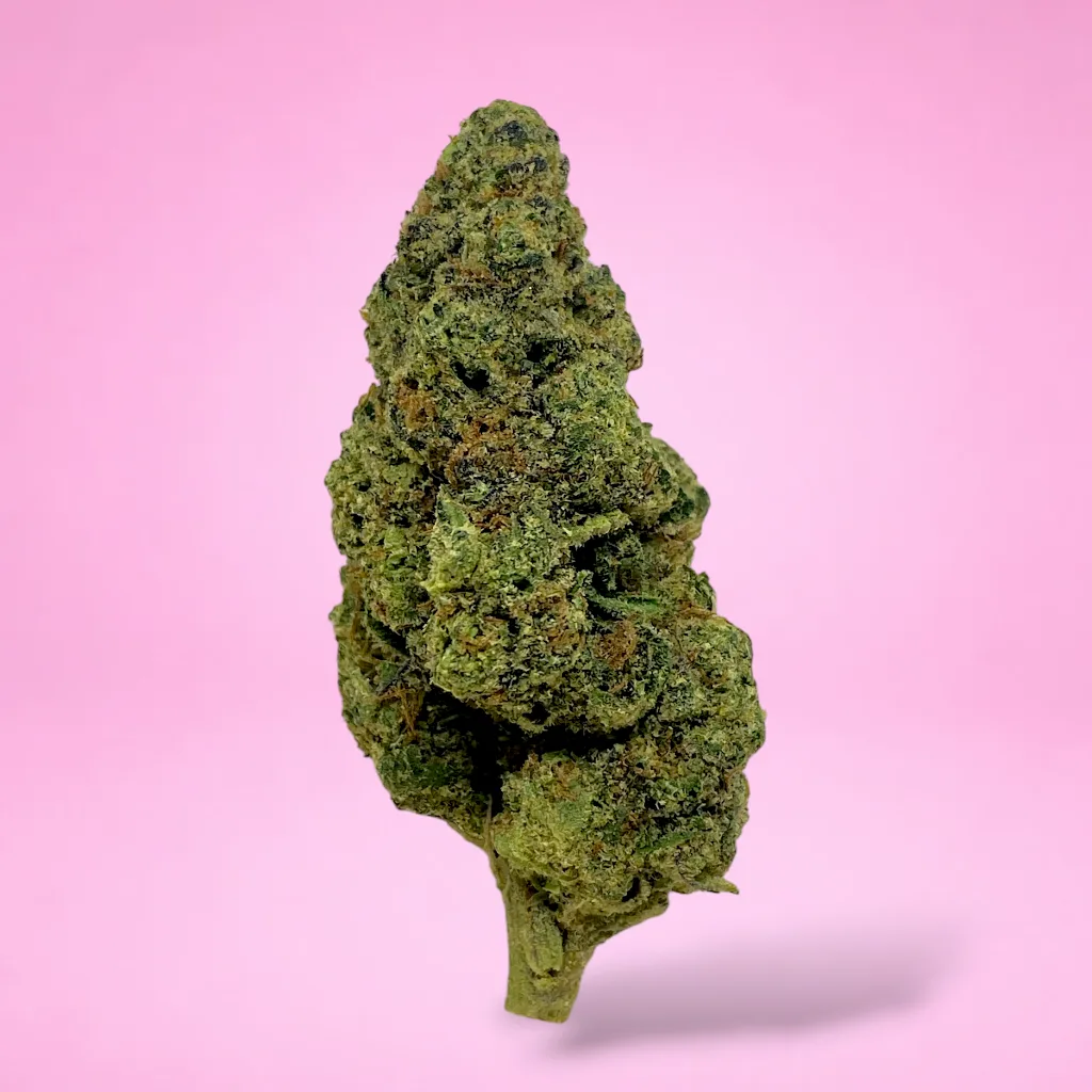 gruntz cannabis strain dense buds sweet fruity candy aroma heavy trichomes
