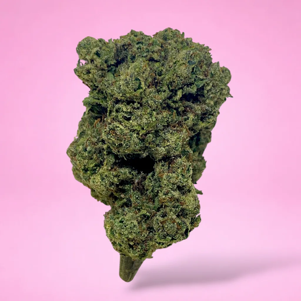 pinyatti cannabis strain dense buds tropical acai grape aroma